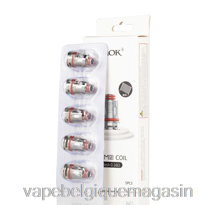 Vape Belgique Smok Rpm 2 Résistances De Remplacement 0,16ohm Rpm 2 Résistances Mesh